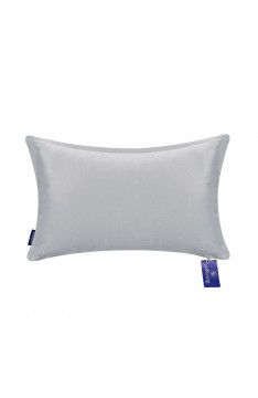 Aitliving Cotton Velvet 1 pc Cotton Cushion Cover Silver Grey 12x18 inches(30.5x46cm)