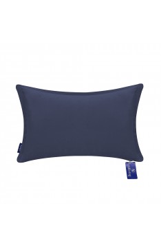 Aitliving Cotton Velvet 1 pc Cotton Cushion Cover Slate Blue 12x18 inches(30.5x46cm)