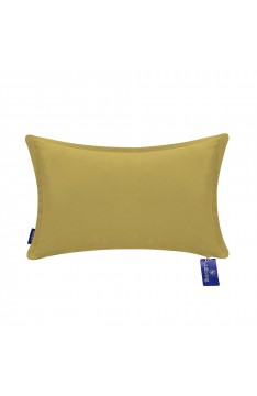 Aitliving Cotton Velvet 1 pc Cotton Cushion Cover Yellow Ochre 12x18 inches(30.5x46cm)